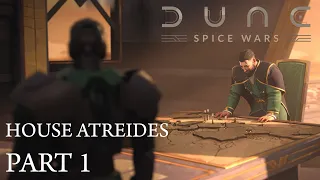Dune: Spice Wars - House Atreides Gameplay - [Part 1/3] (No commentary)