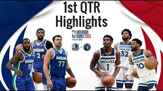 Dallas Mavericks vs Minnesota Timberwolves Full Highlights 1st QTR| Oct 5 | NBA Abu Dhabi Games 2023