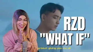 RZD  "WHAT IF LYRIC VIDEO" | REACTION VIDEO | @RZDarmawangsa