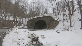 The Abandoned Railroad Grade to Muleshoe Curve