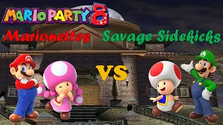Mario Party 8 - Mario & Toadette vs Luigi & Toad - King Boo's Haunted Hideaway