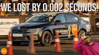 WE LOST BY 0.002 SECONDS AT THE VALLEY RUN! 😭 (Drag Racing our Stage 3 IS20 Octavia TSI!)