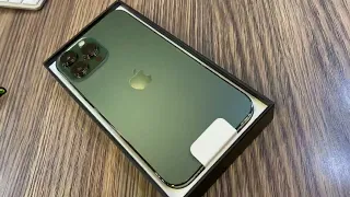 iPhone 13 pro max Alpine Green Unboxing