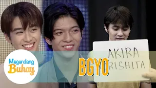 BGYO shares about their training before | Magandang Buhay
