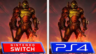 DOOM Eternal | Switch VS PS4 | Graphics Comparison & FPS