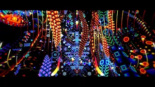 Psychedelic trippy visuals - Halfred - Lagoon x TAS VISUALS