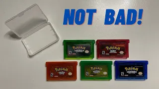 FAKE Pokemon GBA from ebay are not that bad