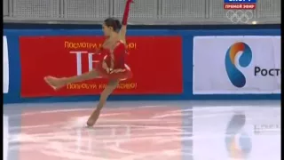 Evgenia MEDVEDEVA 2014 SP Russian Nationals