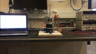 Reaction Wheel Inverted Pendulum Balancing Stick