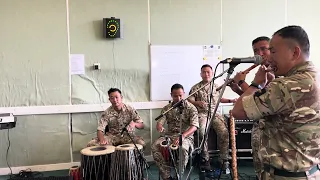 Sayathari baja performed by hill boys The British Gurkha Band.