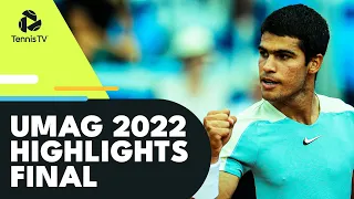 Carlos Alcaraz vs Jannik Sinner For The Title | Umag 2022 Final Highlights