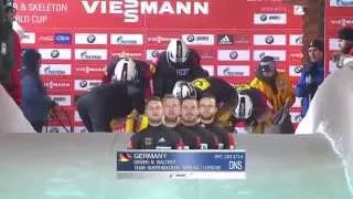 Crash of Nico Walther's team in Lake Placid