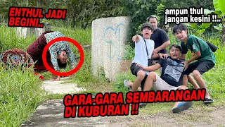 BELUM PERNAH SETAKUT INI !! Akibat main-main di kuburan beginilah jadinya