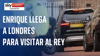 Enrique llega a Londres para ver a su padre tras conocerse el diagnóstico de cáncer del rey