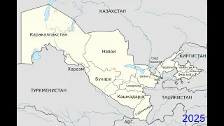 History and Future of Uzbekistan (2010-2040)