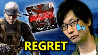 The ONE Thing Hideo Kojima Regrets Doing in MGS1