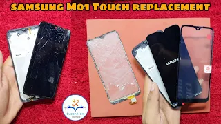 Samsung M01 Broken Glass Replacement || Samsung M01 Broken Glass Restoration