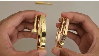 Cartier bracelet and juste un cloue bracelet | jewelry review