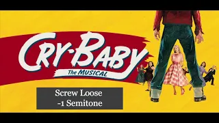 "Screw Loose" (-1 Semitone) - Cry-Baby The Musical Instrumental