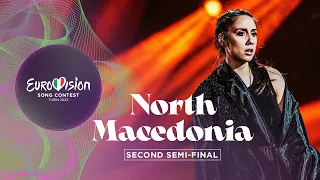 Andrea - Circles - LIVE - North Macedonia 🇲🇰 - Second Semi-Final - Eurovision 2022