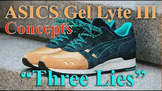 Обзор кроссовок ASICS Gel Lyte III “Three Lies” + несколько редких коллабов Concepts и Ronnie Fieg