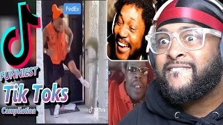 Reacting To The FUNNIEST TikToks! [Try Not To Laugh Tik Tok 1 - @CoryxKenshin ] | Reaction