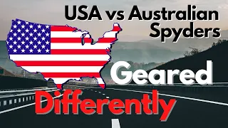 USA vs Australian Can Am Spyder - Models Built Differently