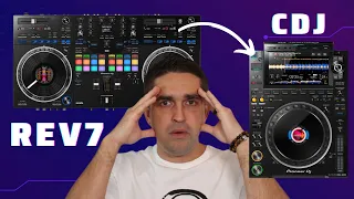 How To Use Your Pioneer Rev7 To Mix Like a CDJ (DDJ Controller)