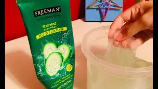 DIY no glue face mask slime