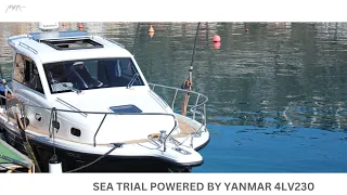 SEA TRIAL POWERED BY YANMAR  4LV230