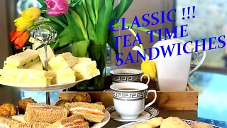 Afternoon Tea Sandwiches.. classic recipes!