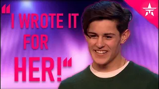 17 Year Old Owes An Apology Original Song To His Girlfriend.. TOUCHING! | Britain's Got Talent