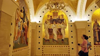 The Golden Crypt of the Church of Saint Sava in Belgrade