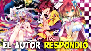 🔥¿Nunca Habrá Segunda Temporada de NO GAME NO LIFE?😱 // [RESPUESTA DEL AUTOR]