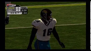 ESPN NFL 2K5 Franchise mode - Jacksonville Jaguars vs San Diego Chargers