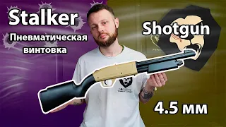 Пневматическая винтовка Stalker Shotgun 4.5 мм  Видео Обзор
