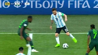 Best Skills of Lionel Messi in the 2018 World Cup