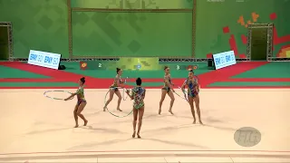 Mexico (MEX) - 2022 Rhythmic Worlds, Sofia (BUL) - Qualifications 5 Hoops