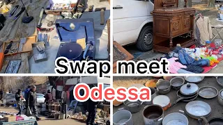 Flea market in Odessa