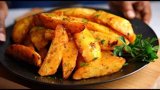 The tastiest Potato wedges in just 5 minutes!