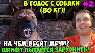 Папич играет в Dragon Age Origins! На чем весят мечи? 2