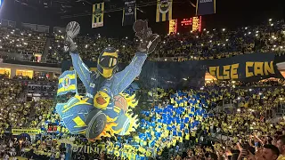 Fenerbahçe Beko - Monaco Maçı Öncesi Muhteşem Koreografi 🟡🔵
