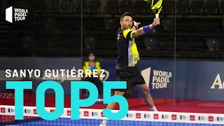 #Top5 Puntazos de Sanyo Gutiérrez 2020 | World Padel Tour