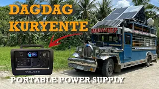 VANLIFE JEEPNEY VERSION | BLUETTI EB70 POWER STATION