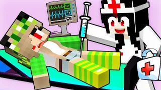 ДЕВУШКА СДЕЛАЛА УКОЛ ДЕВУШКЕ ОТ ВИРУСА В МАЙНКРАФТ 100% ТРОЛЛИНГ ЛОВУШКА MINECRAFT АЛЕКСБРО