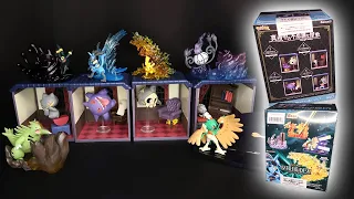 Re-Ment Pokemon Figures! AmiAmi Package #10 | Midnight Mansion, DesQ BATTLE ON DESK! Unboxing