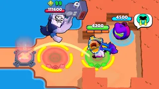 0.001 SECONDS For EDGAR or EVE to SURVIVE 🔥 Brawl Stars Funny Moments & Fails & Glitches ep.755
