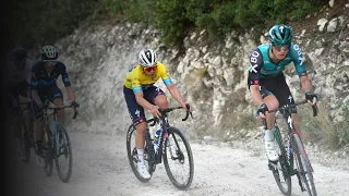 Vlasov CRACKS Remco Evenepoel on GRAVEL CLIMB | Volta a la Comunitat Valenciana 2022 Stage 3