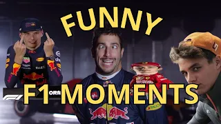 4 minutes of F1 drivers being themselves