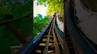 Is this the most intense 🎢 on Earth? #voyage #holidayworld #pov #gopro #rollercoaster #shorts #wow